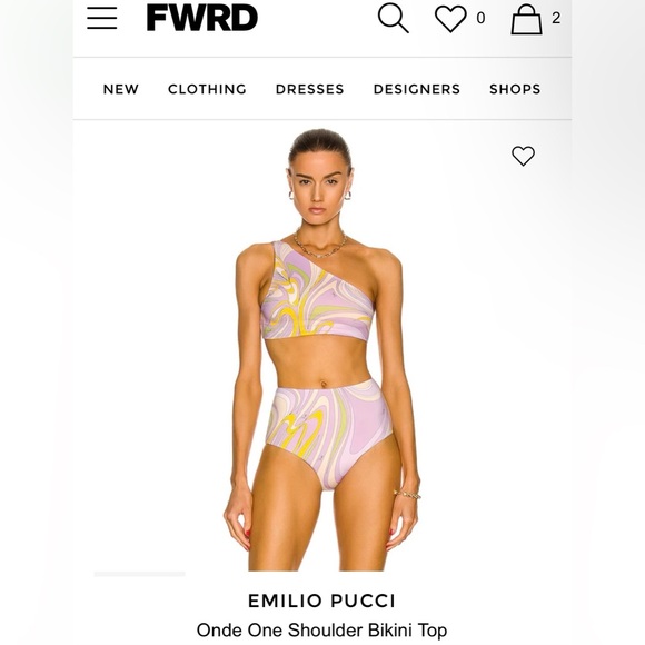 Emilio Pucci 2 Piece Swimsuit - Picture 2 of 2